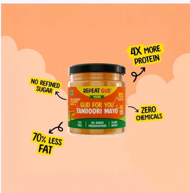 Repeat Gud Tandoori Mayonnaise - 180 g