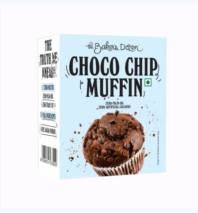 The Baker's Dozen Choco Chip Muffin - 45 g