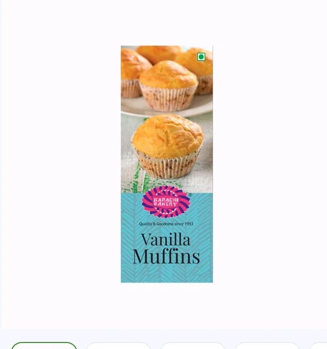 Karachi Bakery Vanilla Muffins - 75 g