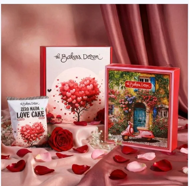 The Baker's Dozen Love Choco Fills Chocolate Muffin (Zero Maida) - 40 g