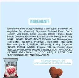The Baker's Dozen Love Choco Fills Chocolate Muffin (Zero Maida) - 40 g