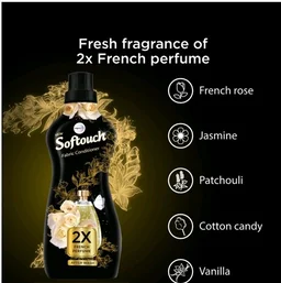 Softouch After Wash Fabric Conditioner - 2X French Perfume - 1 ltr