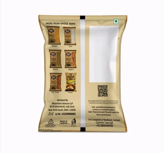 Whole Fram Whole Farm Premium Roasted Sooji (Bhuna Sooji) - 500 g