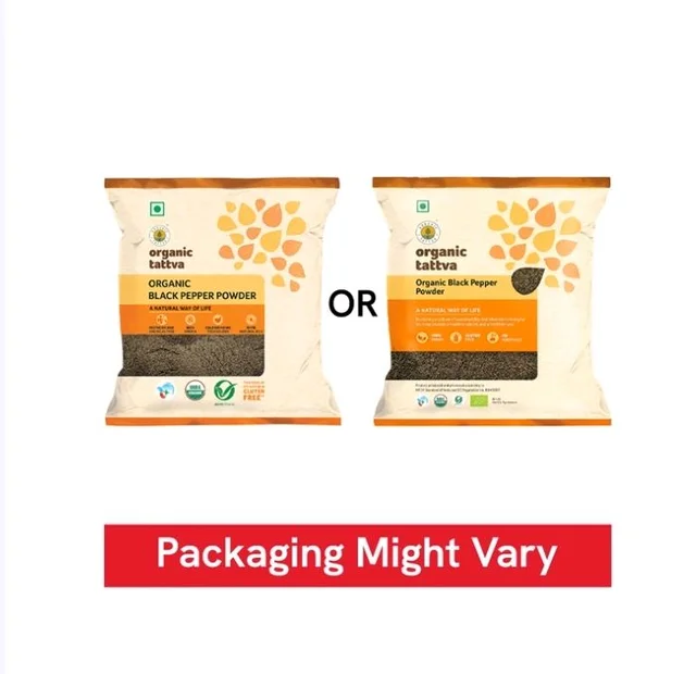 Organic Tattva Black Organic Pepper Powder - 100 g