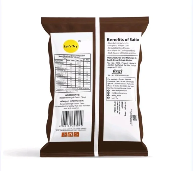 Let's Try 0% Mixed Sattu - 500 g