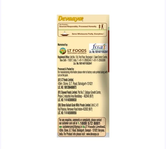 Daawat Devaaya Daliya - 500 g