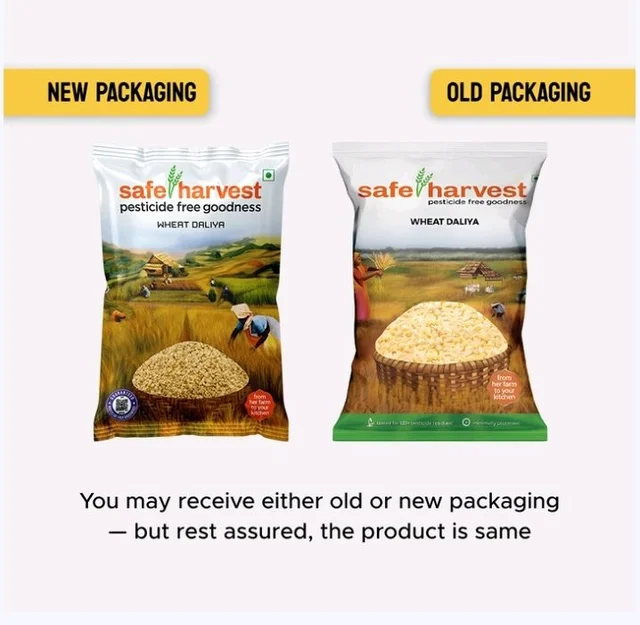 Safe Harvest Pesticide-Free Daliya - 500 g