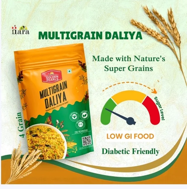 IARA Golden Pearls Multigrain Daliya Mix - 900 g
