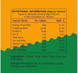 IARA Golden Pearls Multigrain Daliya Mix - 900 g