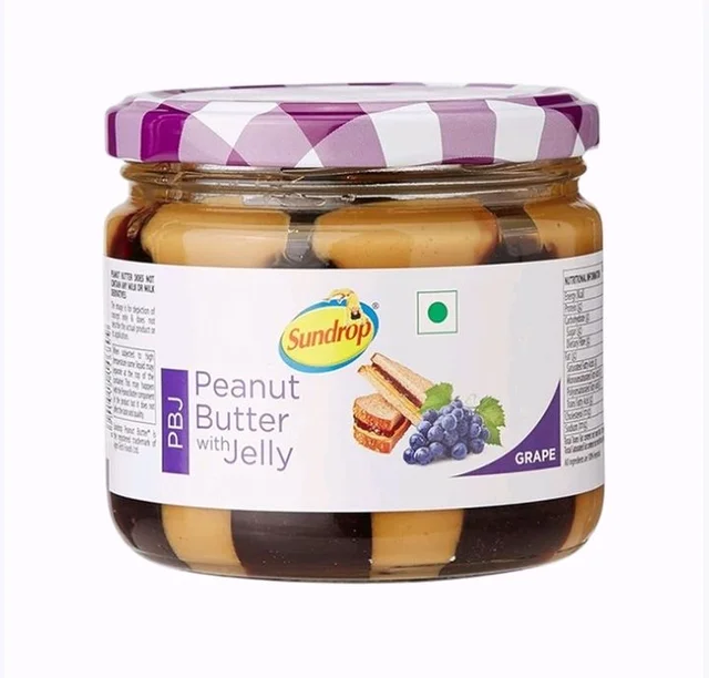 Sundrop Peanut Butter with Grape
Jelly - 340g
