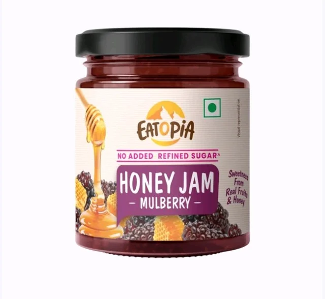 Eatopia Honey Mulberry Jam (No Refined Sugar) - 240 g