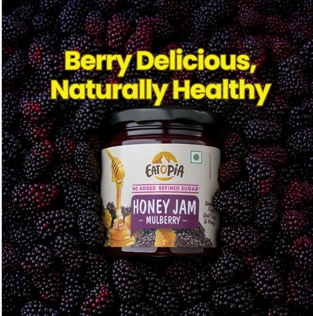 Eatopia Honey Mulberry Jam (No Refined Sugar) - 240 g