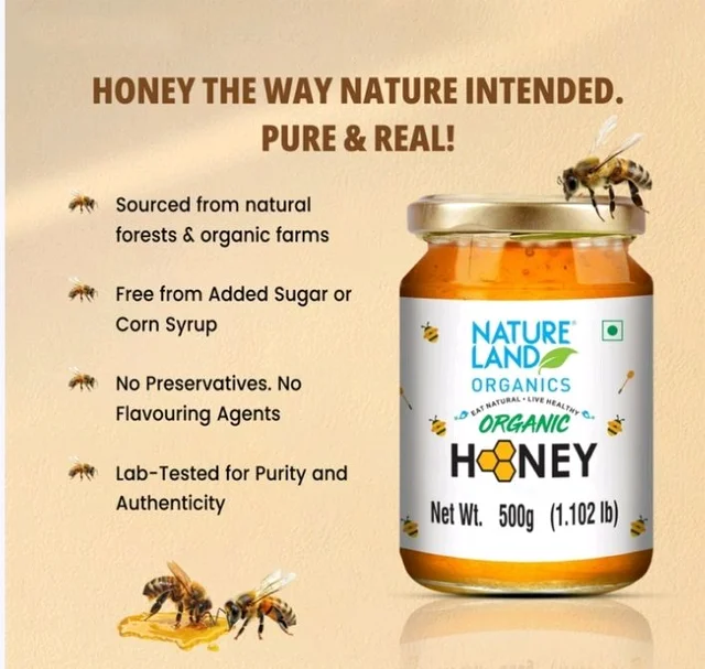 Natureland - Organic Honey - 250 g
