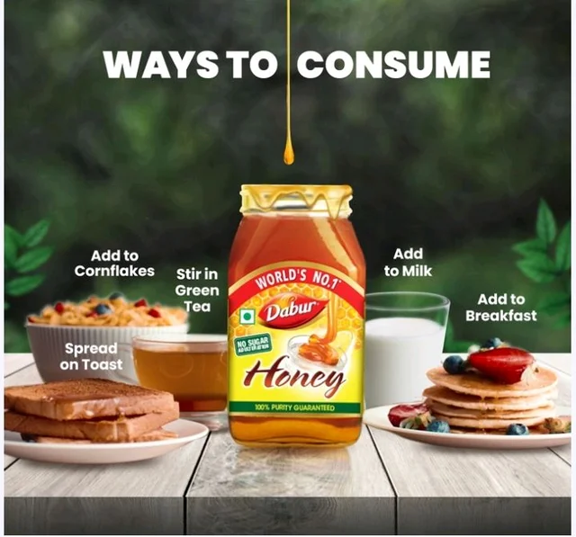 Dabur Honey (No Sugar Adulteration) - 250 g