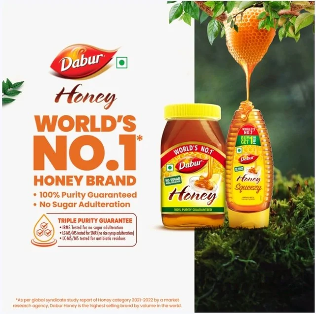 Dabur Honey (No Sugar Adulteration) - 250 g