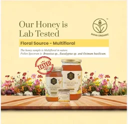 Shiva Organic Himalayan Multi Flora Honey - 500 g