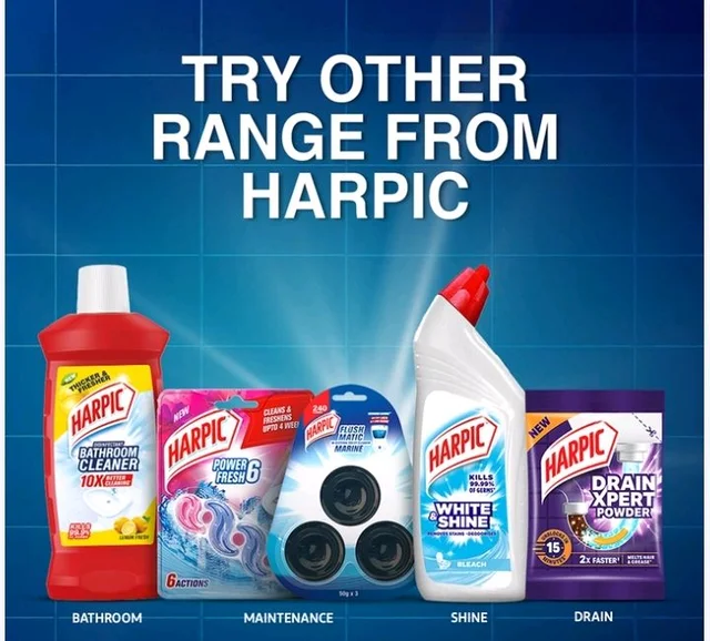 Harpic Advanced Disinfectant Toilet Cleaner - 600 ml
