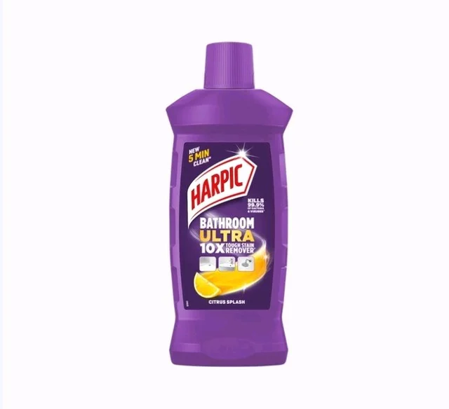 Harpic Ultra 10X Bathroom Cleaner (Citrus Splash) - 1 ltr
