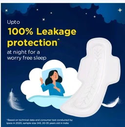 Stayfree Secure Nights Sanitary Pads - 18 pcs