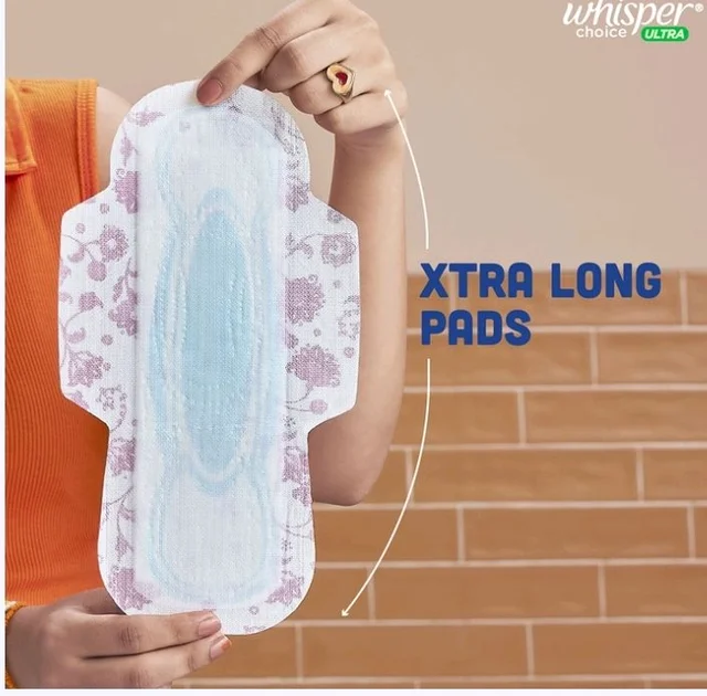 Whisper Choice Ultra Sanitary Pads
(10 pcs) - 10 pcs
