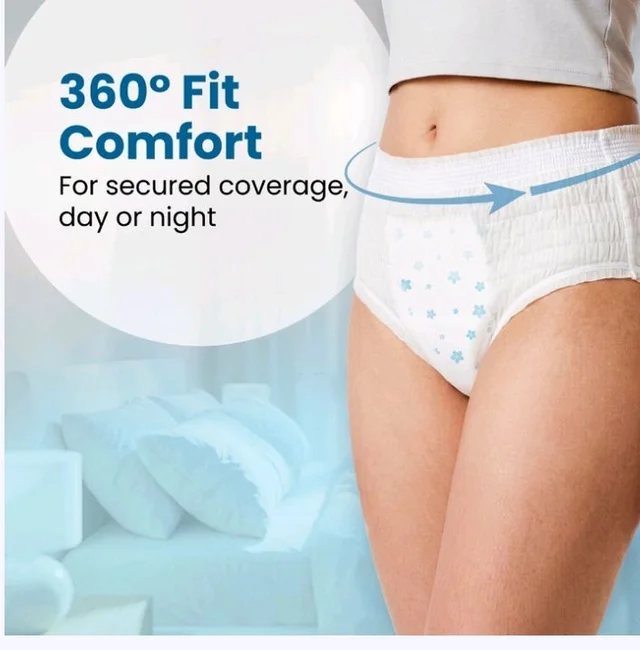 Niine Naturally Soft Disposable Period Panty (L-XL) - 2×5 pcs