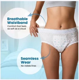 Niine Naturally Soft Disposable Period Panty (L-XL) - 2×5 pcs