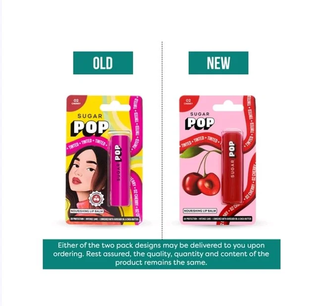 Sugar Pop Nourishing Tinted Lip Balm (02 Cherry) - 4.5 g
