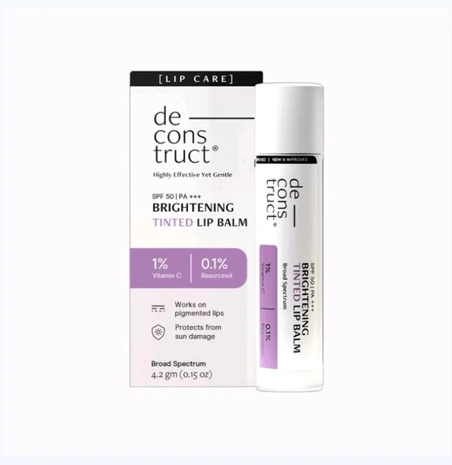 Deconstruct Tinted Lip Balm -SPF 30 + Vitamin C (Light Pink) - 4 g