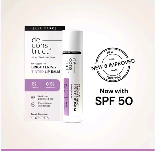 Deconstruct Tinted Lip Balm -SPF 30 + Vitamin C (Light Pink) - 4 g