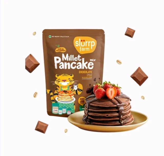 Slurrp Farm Chocolate Pancake Mix - 150 g