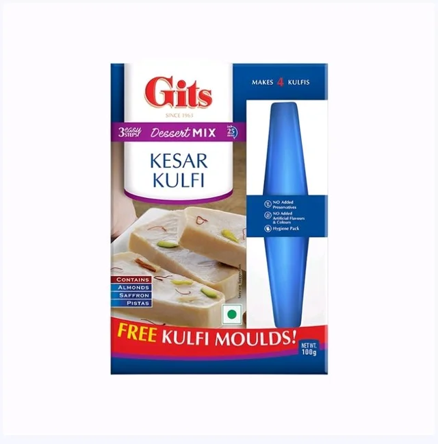 Gits Kesar Kulfi Dessert Mix - 100 g