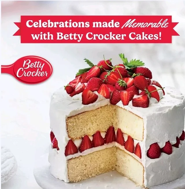 Betty Crocker French Vanilla Cake - 520 g