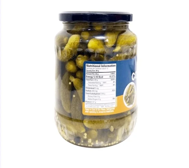 Abbie's Pickle Cornichons in Brine - 670 g
