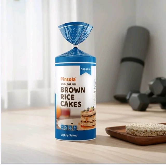 Pintola Organic Wholegrain Brown Rice Cake (Lightly Salted) - 130 g