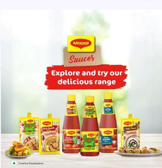 Maggi Hot & Sweet Tomato Chilli Ketchup - 200 g