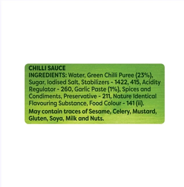 Knorr Green Chilli Sauce - 200 g