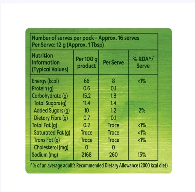 Knorr Green Chilli Sauce - 200 g