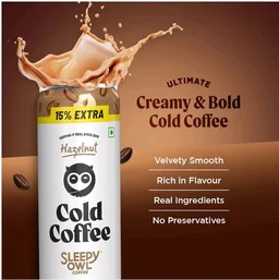 Sleepy Owl Hazelnut Cold Coffee - 2×230 ml+2×230 ml