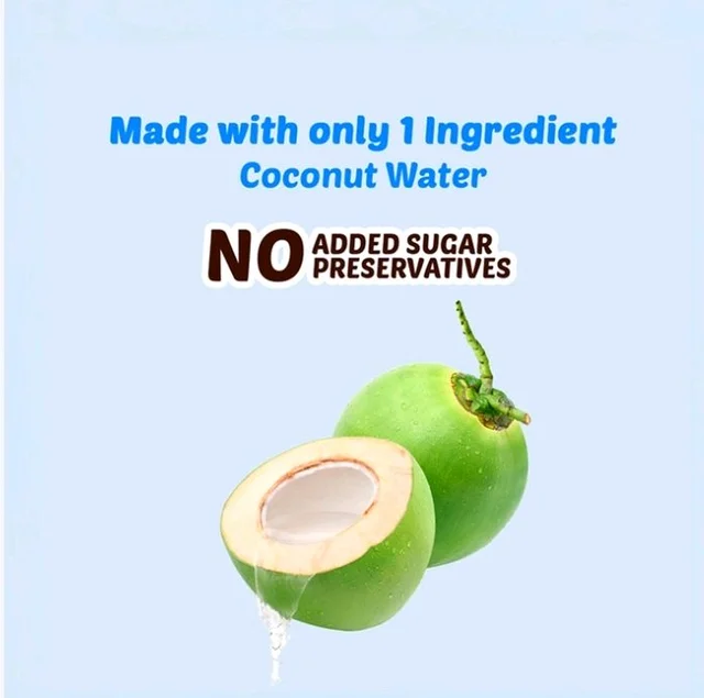 Yu 100% Natural Coconut Water - 6×200 ml