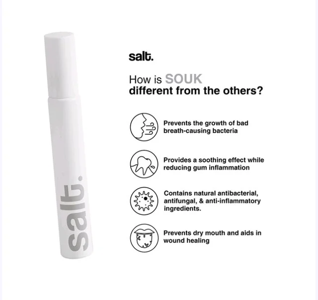 Real Activ Salt. Souk Mouth Freshener - 10 ml