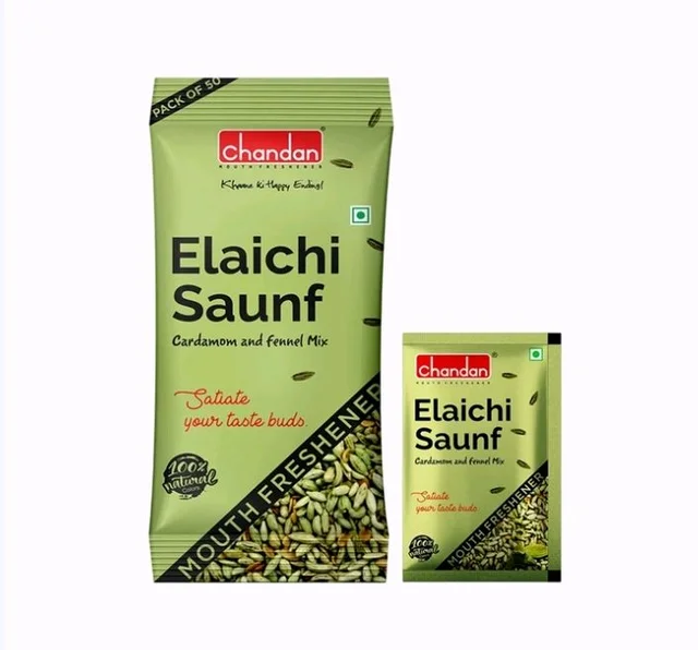 Chandan Saunf Elaichi Mouth Freshener - 100 g