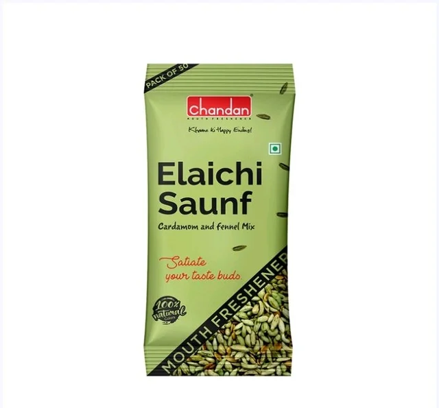Chandan Saunf Elaichi Mouth Freshener - 100 g