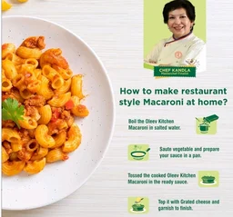 Oleev Kitchen No Maida Durum Wheat Macaroni - 400 g