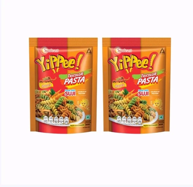 Yippee Tricolor Masala Instant Pasta - 2×74.7 g