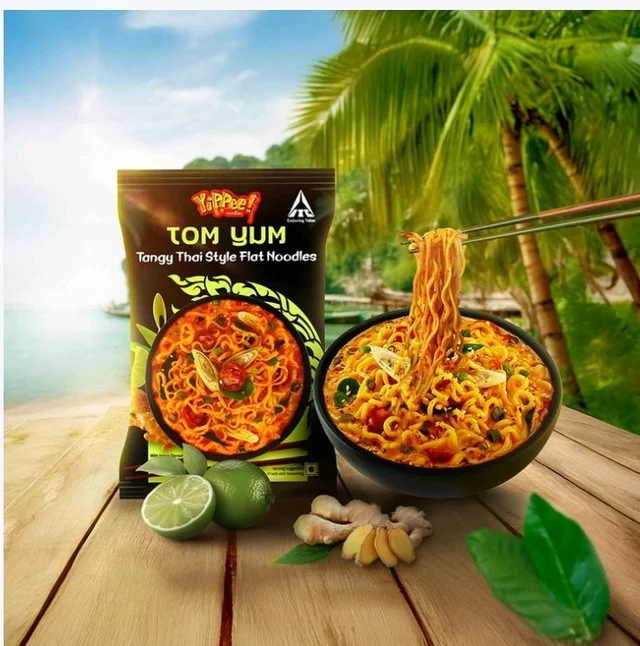 Yippee Tom Yum Thai Noodles Tangy & Zesty Delight - 73 g