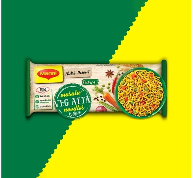 Maggi Nutrilicious Masala Veg Atta Noodles - 290 g