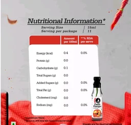 Ching's Secret White Chilli Vinegar with Green Jwala Chilli - 170 ml