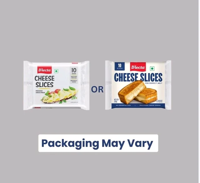 D'lecta Processed Cheese Slices - 200 g