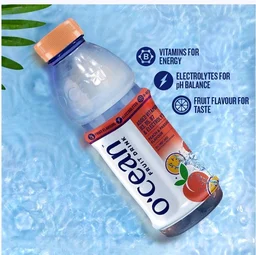 O'cean Peach & Passion Fruit Flavoured Water - 500 ml