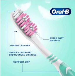 Oral-B Pro Clean Sensitive & Gums Toothbrush (Extra Soft, Colour may Vary) - 1 pc